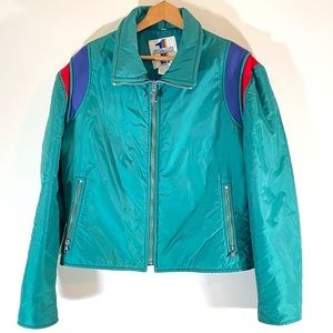 Vintage 70s Number 1 Sun Green Ski Jacket